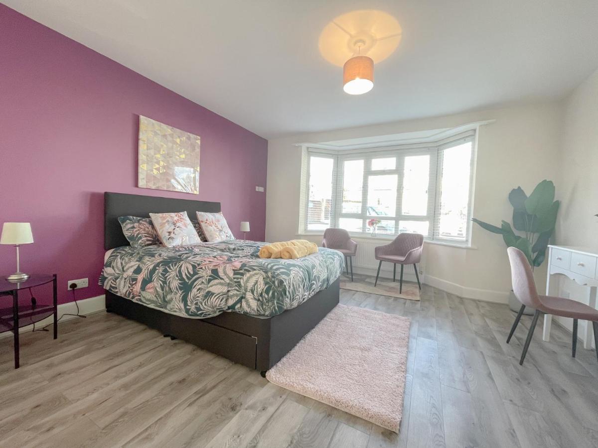 Large 3 Bedroom & 2 Bath - Ground Floor With Parking Bournemouth Luaran gambar